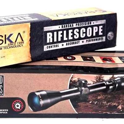 "Barska" and "Tasco" Riflescopes