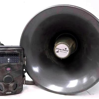 "Leshpc Trail Camera and "Johnny Stewart" Speaker
