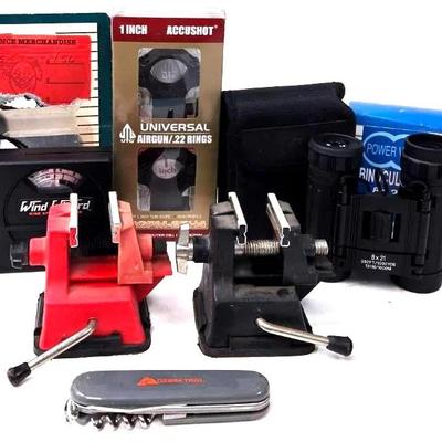 "Power View" Binoculars, "Wind Wizard," and More