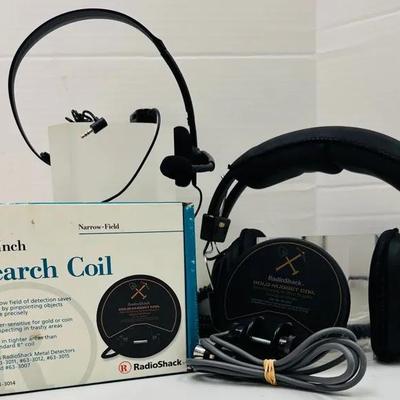 Metal Detector Coil with Headsets 