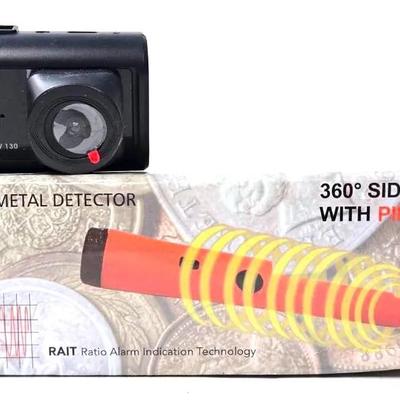 Handheld Metal Detector and Dash Cam