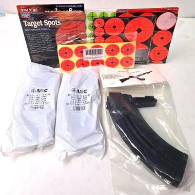 SKS Magazines and Targets