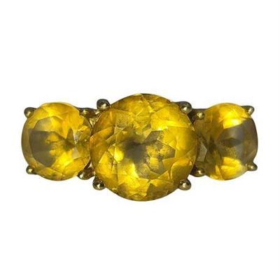 Sale Photo Thumbnail #39: 10K Citrine Ring