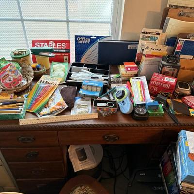 Office equipment and desk