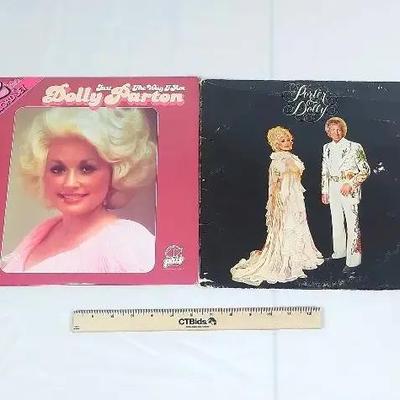 Dolly Parton 2 Record Set, Porter & Dolly Albums