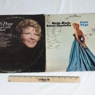 Patti Page "Honey Come Back" Record, "Hush, Hush, Sweet Charlotte" Record