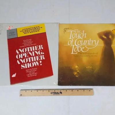 Overtures of Broadway Shows Record (Sealed), "The Touch of Country Love" Record (Sealed)