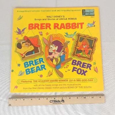 Walt Disney's Songs and Stories of Uncle Remus Brer Rabbit, Brer Bear, Brer Fox