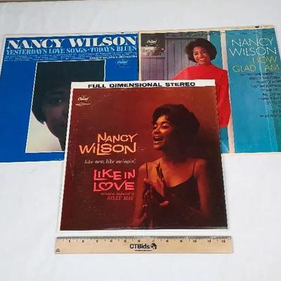Nancy Wilson Records. Like In Love, How Glad I Am, Yesterday's Love Songs Today's Blues