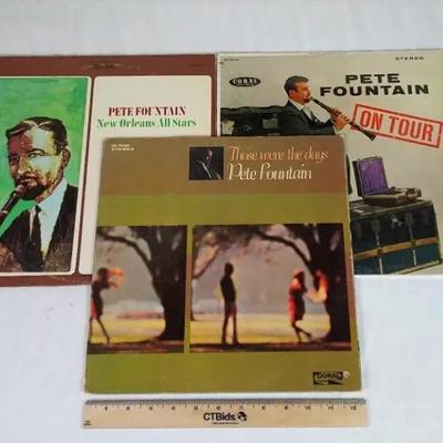 Pete Fountain Records. Those Were The Days, On Tour, New Orleans All Star 