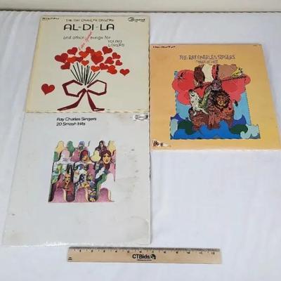 Ray Charles Singers Records. Al-di-la and Other Songs, 20 Smash Hits, Moods Of Love