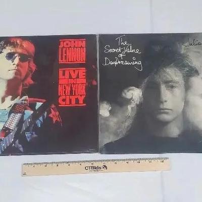 John Lennon Live In New York Sealed & Julian Lennon The Secret Value of Daydreaming Sealed 