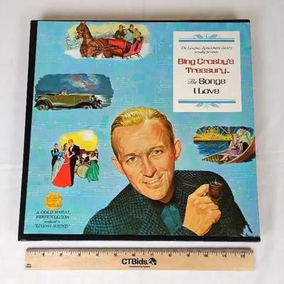 Bing Crosby's Treasury "The Songs I Love" Record Box Set