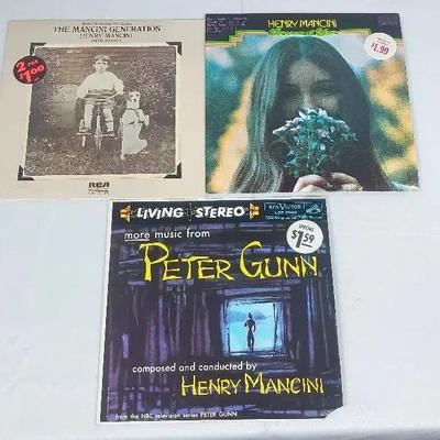 Henry Mancini 3 Album Collection Peter Gunn Series Music