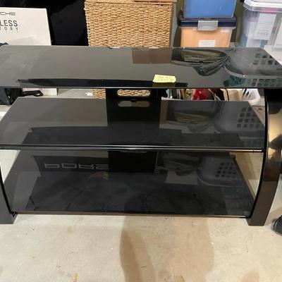 Modern Glass And Metal Tv Stand