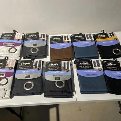 Lot Of New Curtain Panels