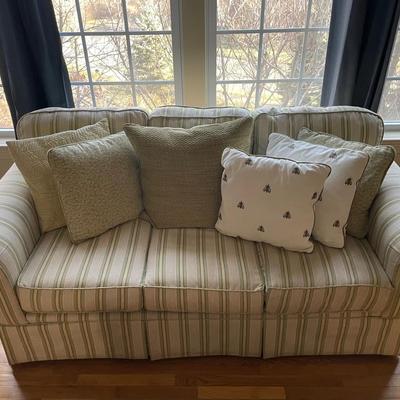 Striped Sofa