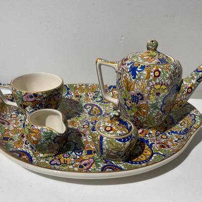 Wade England Paisley Tea Set