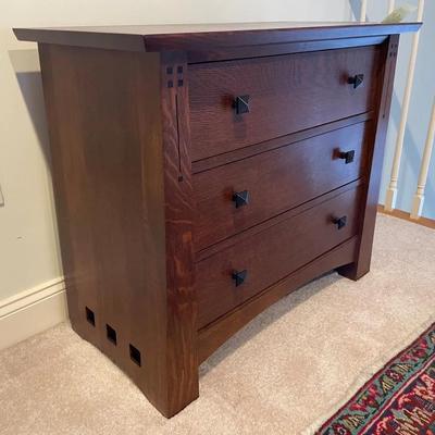 Stickley “Highlands” Mission Style Oak Nightstand