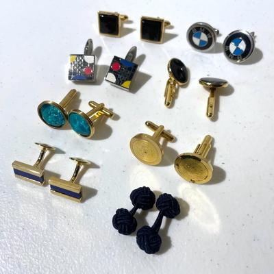 Lot Of Cuff Links Including BMW