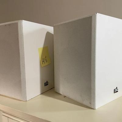 Pair Of PSB White Speakers