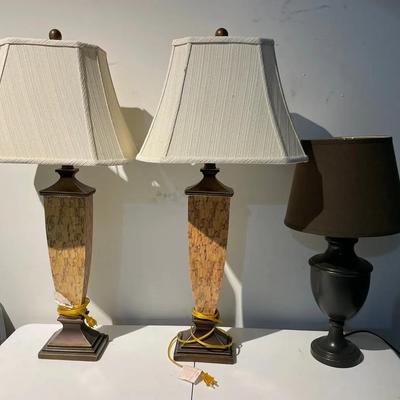 Three Lamps