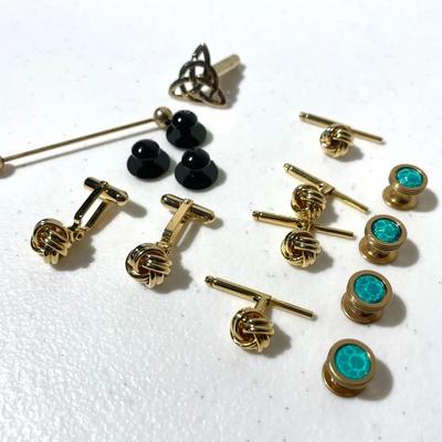 Lot Of Men’s Jewelry Including A Tie Bar