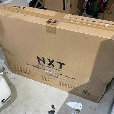 NXT Adjustable Standing Desktop Riser New In Box