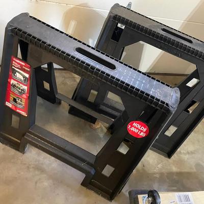 Plastic Saw Horses