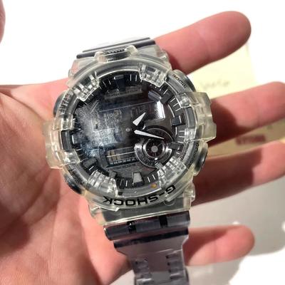 Black And Clear G-shock Watch