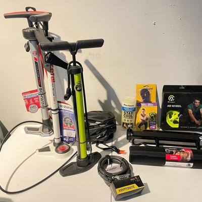 Lot Of Fitness And Cycling Items