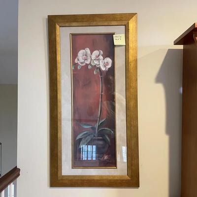 Framed Orchid Print