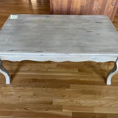 Distressed Painted Coffee Table