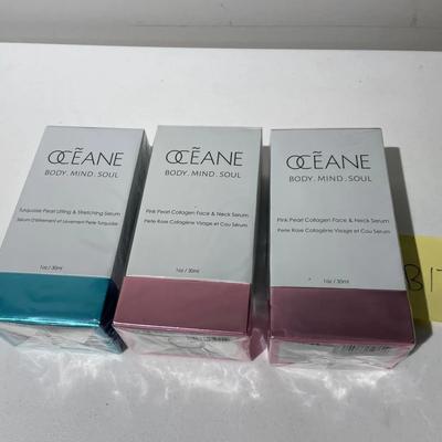 Three New Boxes Of Oceane Face/Neck Serum And Lifting/Stretching Serum