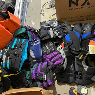 Large Quantity Of Live Vests