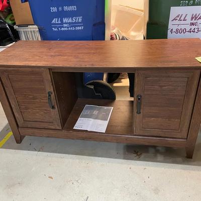 Faux Wood TV Stand