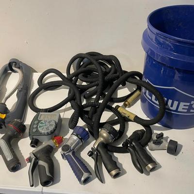 Garden Hose And Nozzles, Sprinkler