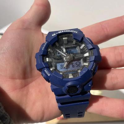 Blue G-shock Watch