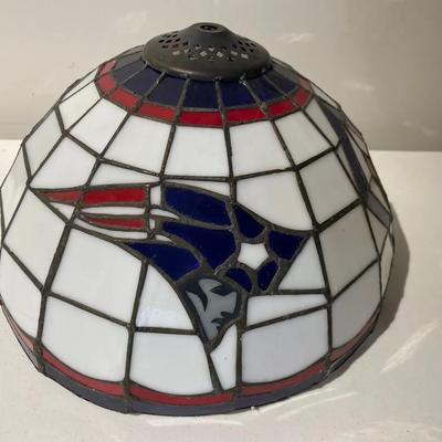 NFL Patriots Stained Glass Lamp Shade