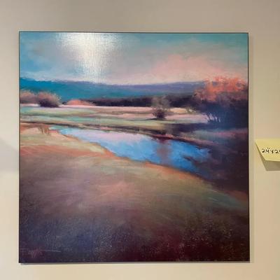 Square Landscape Print 