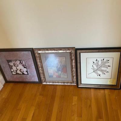 Three Framed Prints
