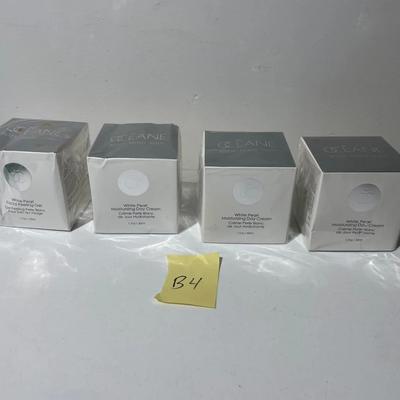 Four New Boxes Of Oceane White Pearl Moisturizing Day Cream And Facial Peeling Gel