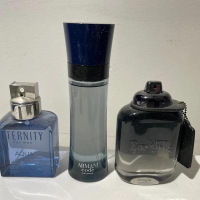 Three Bottles Of Men’s Cologne