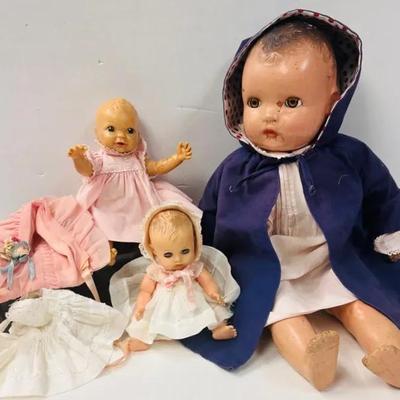 Vintage Composition Baby Dolls