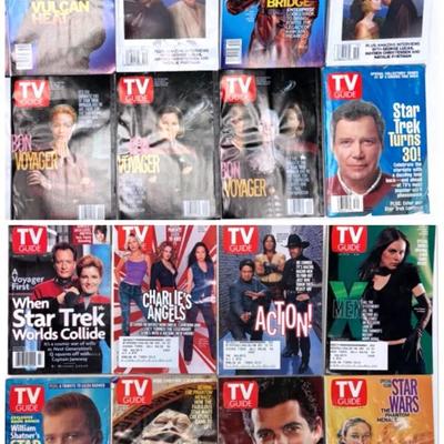 Sci-Fi Tv Guide Magazines- ‘Star Wars’ and ‘Star Trek’