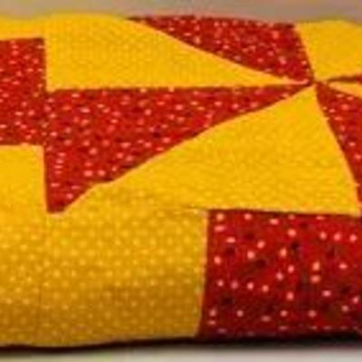 Beautiful Pieced Quilt Top 