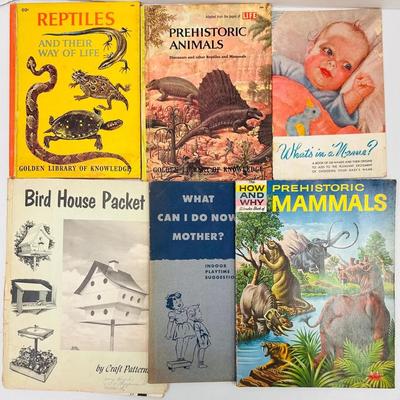 Vintage Science, Nature and Craft Books