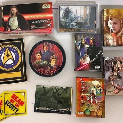 Trading Card “Star Wars”, “Lord Of The Rings”, “Spiderman 2”, and More