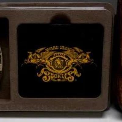 Southfork Ranch Belt Buckle and Stylish Wallet 