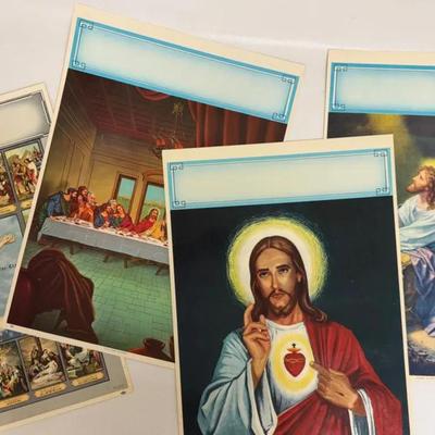 1960’s Lithographs Of Jesus Christ